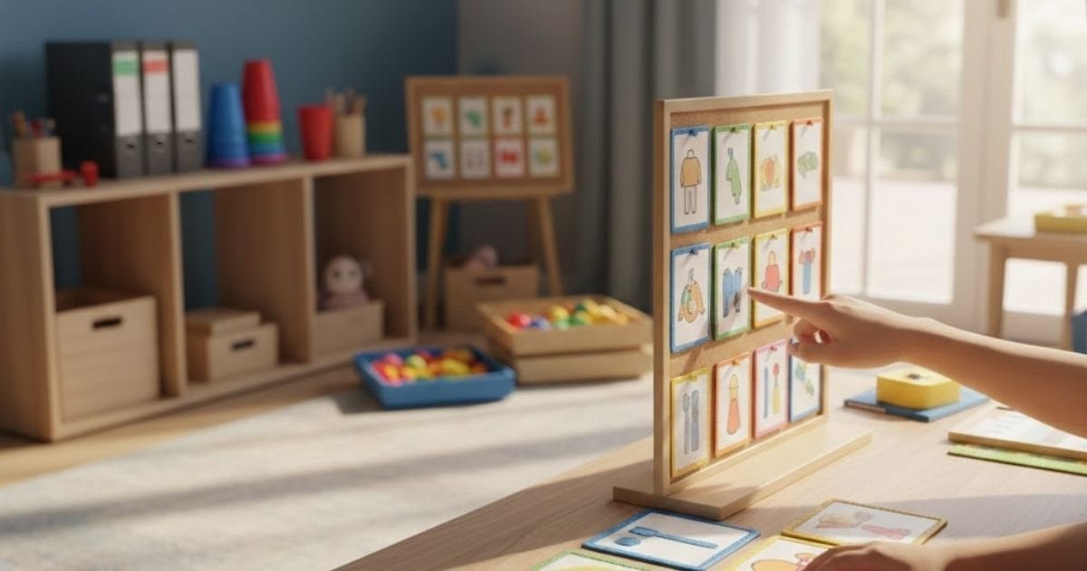 Zihinsel yetersizlik destek eğitimi – Ankara Batıkent'te çocuk gelişimini destekleyen görsel materyal çalışması